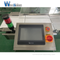 Bilancia di controllo automatica a macchina industriale di alta precisione per l'ordinamento d'imballaggio del peso della polvere dell'alimento con il metal detector dell'associazione